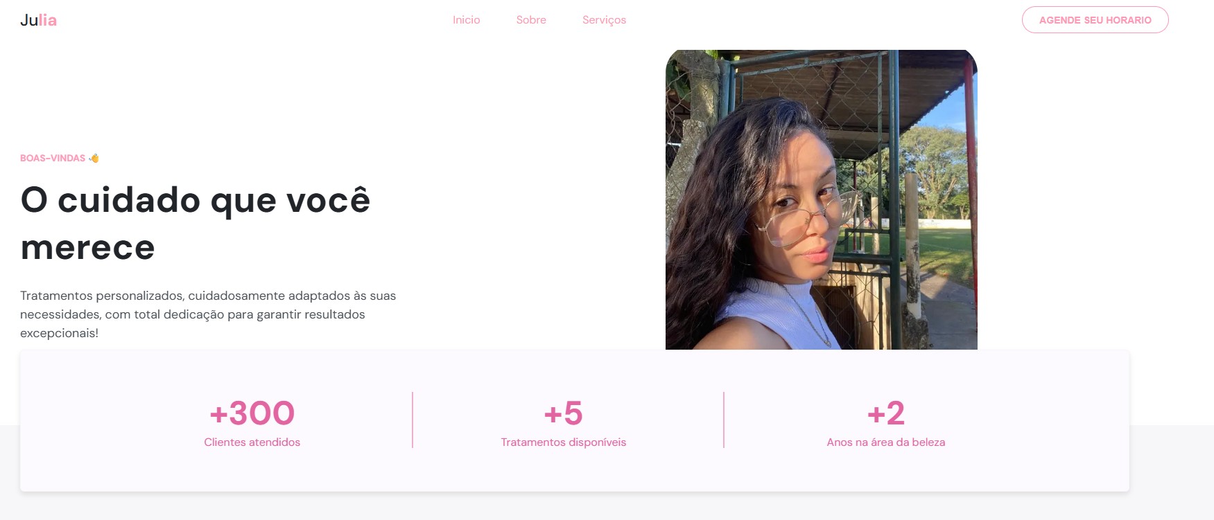 Julia Rosa Estética Facial - Site de Tratamentos Faciais